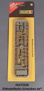 Faller 272528 N Lattenzaun, 350mm, Bausatz, OVP
