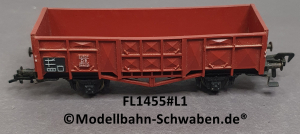 Fleischmann 1455 H0 Hochbordwagen, Ommu29, BN 885 000, DB