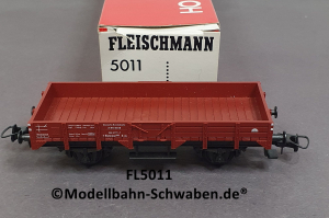 Fleischmann 5011 H0 Niederbordwagen Kklmmo, BN 326 3 777-7, DB, OVP