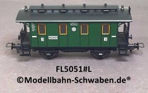 Fleischmann 5051 H0 Personenwagen 3.Kl., BN 049033. DRG