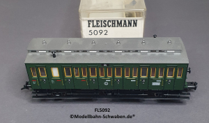 Fleischmann 5092 H0 Abteilwagen 3.Kl., DRG, OVP