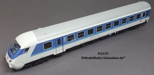 Fleischmann 5175 H0 InterRegio Steuerwagen 2.Kl. DC, DB, OVP