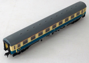Fleischmann 5191 H0 IC/EC Abteilwagen 1.KL Aüm, m. Beleuchtung, DB, OVP