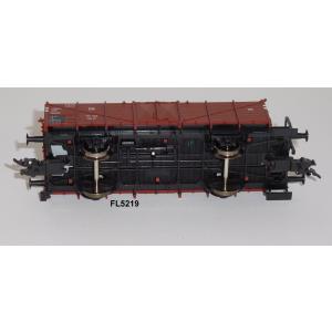 Fleischmann 5219 H0 Offener Güterwagen Om12 m.Kohle beladen, DB, OVP