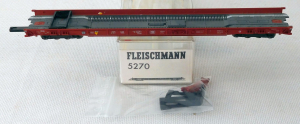 Fleischmann 5270 H0 RoLa Niederflur-Endwagen, Rollende Landstrasse, DB, OVP