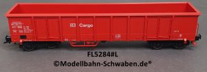 Fleischmann 5284 H0 Hochbordwagen, DB Cargo, Eanos-x 055, BN 537 7 992-8. DB