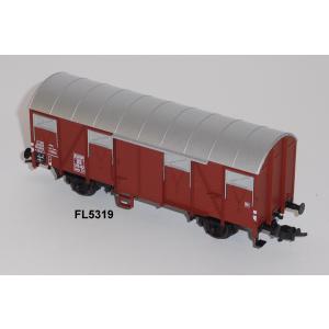 Fleischmann 5319 H0 Gedeckter Güterwagen Gmhs 53 m.Schlußlichtlaterne, DB, OVP