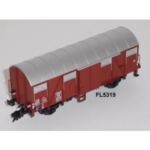 Fleischmann 5319 H0 Gedeckter Güterwagen Gmhs 53 m.Schlußlichtlaterne, DB, OVP