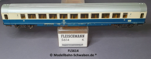 Fleischmann 5614 H0 IC Personenwagen 2. Kl., DB, OVP, AC-Variante