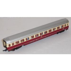 Fleischmann 5661 H0 EC/IC Großraumwagen, Apmz 1.Kl., mit Figuren, DB, OVP