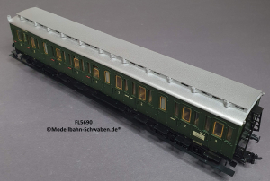 Fleischmann 5690 H0 Abteilwagen 2. Kl., DB, OVP