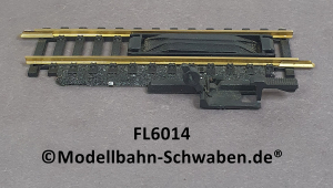 Fleischmann 6014 Modell-Gleis Entkupplungsgleis, hand. 102 mm