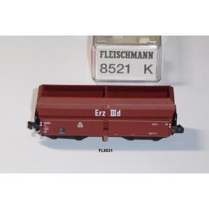 Fleischmann 8521 N Selbstentladewagen, ErzIIId, DB, OVP