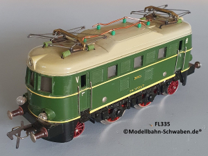 Fleischmann E335 Spur 0, E-Lok, Metall / Spritzlegierung,