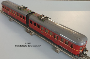 Fleischmann E370 Spur 0, Schnelltriebwagen, Metall, OVP