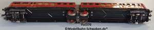 Fleischmann E370 Spur 0, Schnelltriebwagen, Metall, OVP