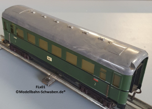 Fleischmann 410J Spur 0, Personenwagen 4-achsig, 2./3.Kl.