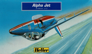 Heller 80257 F-16 M1:72 Alpha Jet, Bausatz