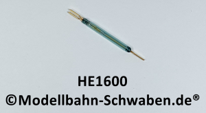 Herkat 1600 SRK groß, 80mm lang, 2,5 A, Wechslerkontakt