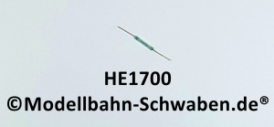 Herkat 1700 SRK klein, 44mm lang, 0,8 A
