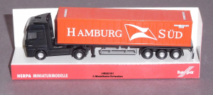 Herpa 065191 N MB Actros LH Container SZ Hamburg-Süd