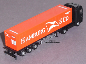 Herpa 065191 N MB Actros LH Container SZ Hamburg-Süd