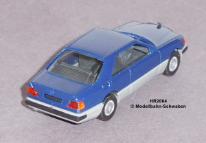 Herpa 2064 H0 Mercedes Benz 300 CE Limousine, dunkelblau