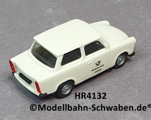Herpa 4132 Trabant 601 Deutsche Post Dienstnummer 129490, OVP