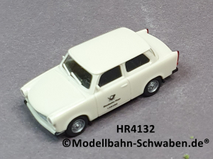 Herpa 4132 Trabant 601 Deutsche Post Dienstnummer 129490, OVP