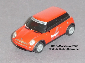 Herpa SoMo H0 MINI Cooper S, Spielwarenmesse 2000