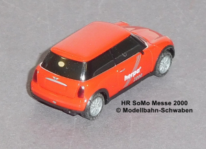 Herpa SoMo H0 MINI Cooper S, Spielwarenmesse 2000