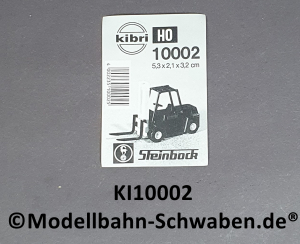 Kibri 10002 Bausatz 1:87 Stapler, Steinbock, Bausatz, OVP