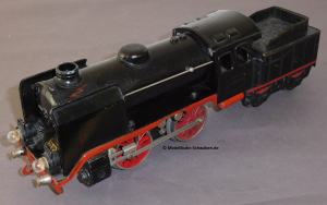 Märklin R66/12910 Spur 0, Dampflok R66/12910 elektrisch 20V, mit Tender R919/0