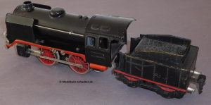 Märklin R66/12910 Spur 0, Dampflok R66/12910 elektrisch 20V, mit Tender R919/0