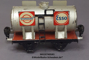 Märklin 16740 Spur 0, Kesselwagen Standard/Esso, silbergrau
