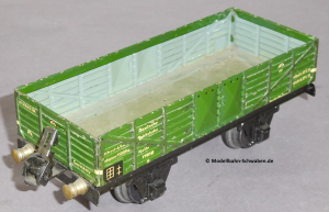 Märklin 1761 Spur 0, Blech Modell-Güterwagen, grün, Bauzeit ab 1926