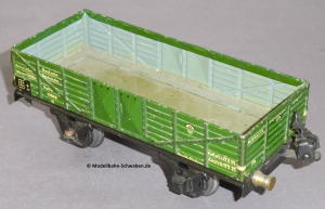 Märklin 1761 Spur 0, Blech Modell-Güterwagen, grün, Bauzeit ab 1926