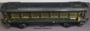 Märklin 18411 Spur 1, D-Zug Personenwagen 4-achs, 1./2.Kl., grün, 420mm