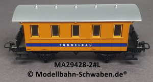 Märklin 29428-2 H0 Bauwohnwagen für Tunnelbau