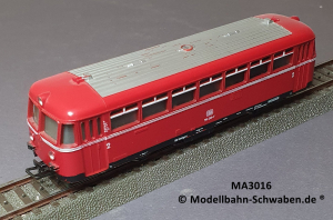 Märklin 3016 H0 Schienenbus VT95/795, DB, OVP, Bz. ca.1974