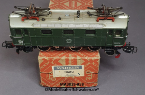 Märklin 3019 H0 Elektrolok, GS 800, Nr. 884, Guss, SJ, Version 1958, OVP