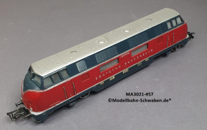 Märklin 3021 H0 Diesellok, V200 006, Guss,Bz. 1957, DB, OVP,