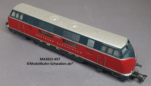 Märklin 3021 H0 Diesellok, V200 006, Guss,Bz. 1957, DB, OVP,
