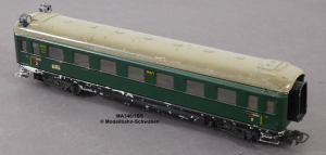 Märklin 346/1BS H0 Blech Schnellzugwagen mit Schlussleuchten, 2. Kl. B4ü, Bz.1951