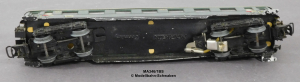 Märklin 346/1BS H0 Blech Schnellzugwagen mit Schlussleuchten, 2. Kl. B4ü, Bz.1951