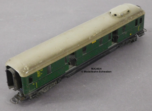 Märklin 346/4 H0 Blech Gepäck-/Schürzenwagen, Pw 4ü 39t, Bz.1951