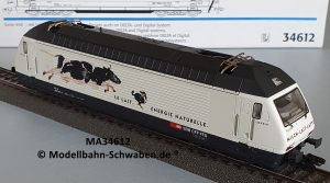 Märklin 34612 H0 E-Lok, Serie 460 , Milch, SBB, Delta Digital, OVP