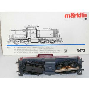 Märklin 3473 H0 Diesellok BR211 286-0, DB. OVP, Bastlerlok