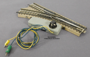 Märklin 3600MW H0 M-Gleis, Weichenpaar, Elektromagnetisch, 180mm