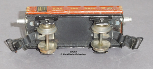 Märklin 364 Spur H0, Blech Niederbordwagen, Bauzeit ab 1941